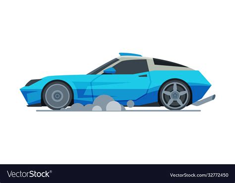 Race Car Side View Clipart