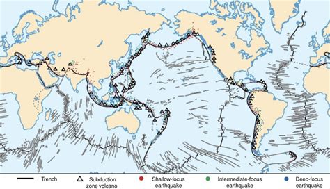 Atlantic Trench Map