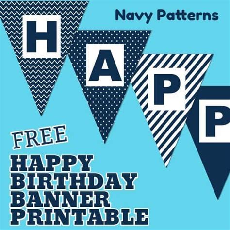 Printable Birthday Banners