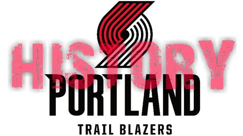 Portland Trail Blazers Logo History NBA Team Logo Review bongramoswhosoevers - YouTube