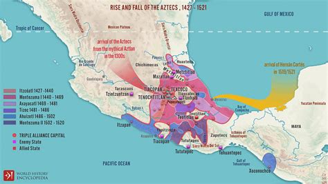 Aztec Empire Map