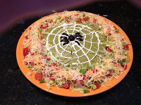 The Rennebergs: Spooky Halloween Taco Dip