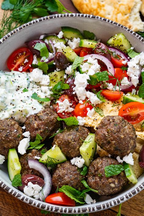 Greek Meatballs - Closet Cooking