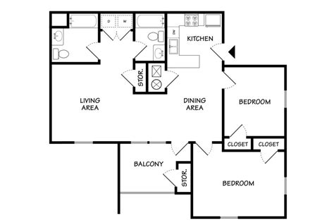 Floor Plans – Park West Apartments