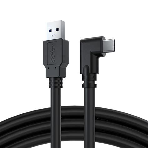 CBUS 16ft Link Cable for Oculus Quest and Quest 2 - USB 3.2 Gen 1 USB-C to USB-A Right Angle ...