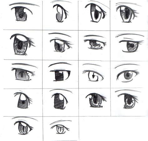 Easy Drawings Anime Eyes – Warehouse of Ideas