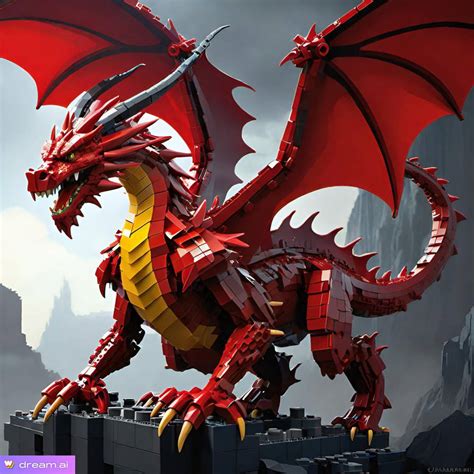 Lego Red Dragon by Sostitanic1912 on DeviantArt