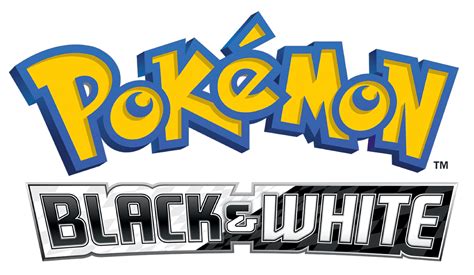 Pokemon black white logo – Artofit