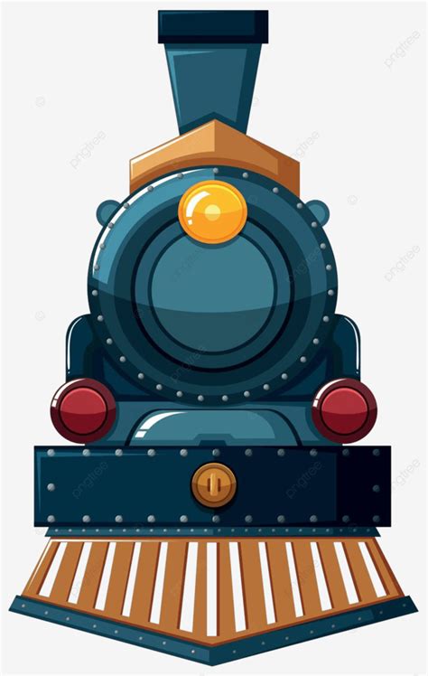 Train Design On White Background Background Picture Locomotive Vector, Background, Picture ...