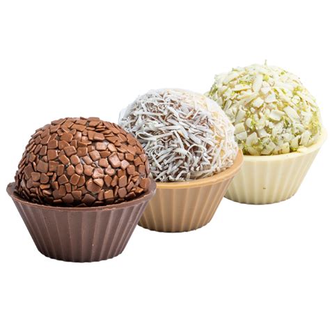 Brigadeirão em forma de chocolate – Brigadeiros Fabiana D'Angelo