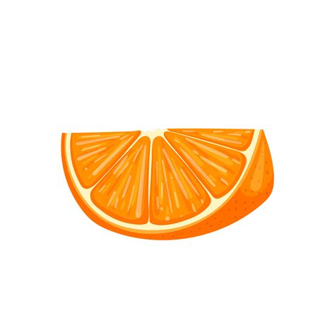 orange slice cartoon vector illustration 17578234 Vector Art at Vecteezy