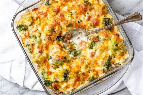 Cauliflower And Broccoli Casserole With Cream Of Mushroom Soup - Broccoli Walls