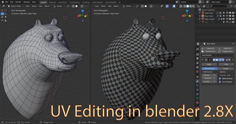 Unwrapping 3d models in Blender 2.8x - BlenderNation