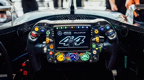 F1 Steering Wheel: How Does Lewis Hamilton's Formula 1 Steering Wheel Work? - The SportsRush