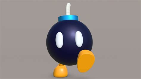 Bob-Omb 3D Model by ShigeruMiyamoto