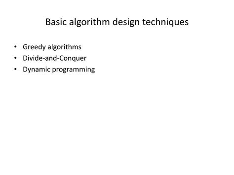 PPT - Basic algorithm design techniques PowerPoint Presentation, free download - ID:3168818