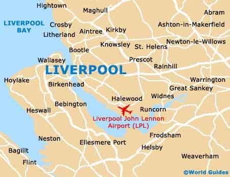 Map of Liverpool John Lennon Airport (LPL): Orientation and Maps for ...