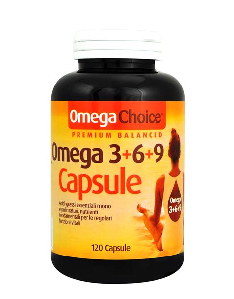 Omega Choice - Omega 3+6+9 Capsules by OPTIMA (120 tablets)