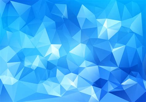 Abstract blue geometric polygonal design 1234279 Vector Art at Vecteezy