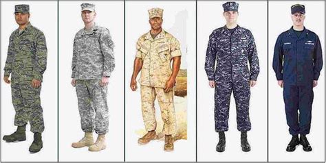 Military Uniforms By Branch