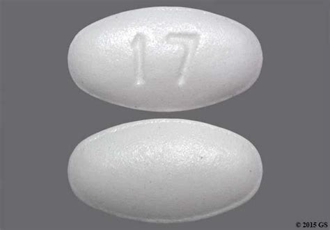 White Oval With Imprint 17 Pill Images - GoodRx