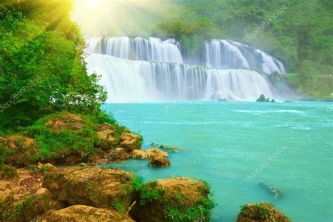 Detian waterfall — Stock Photo © GoodOlga #1636238