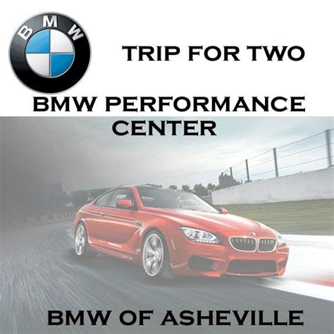 Trip for Two to the BMW Performance Center. Enjoy a trip to the BMW Performance Center in Greer ...