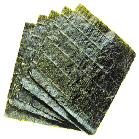 Aquatic Foods Nori 4" x 7.5" Seaweed Sheets, Perfect for Marines, Corals, DIY Food Making…100ct ...