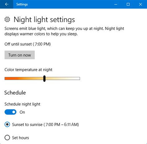 How To Enable or Disable Night Light in Windows 10 | Password Recovery