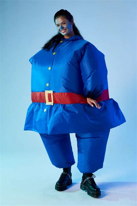 Willy Wonka Violet Beauregarde Inflatable Halloween Costume | Urban Outfitters