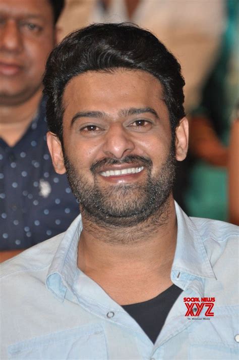 Prabhas Stills From Anando Brahma Pre Release Event - Social News XYZ