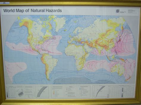 Map of Natural Hazards - Wellingtonfineart