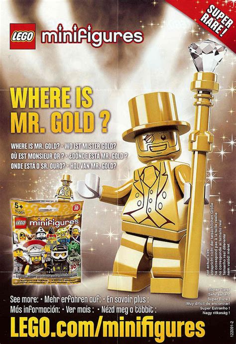 Lego Minifigures Serie 10 Mr Gold | ubicaciondepersonas.cdmx.gob.mx