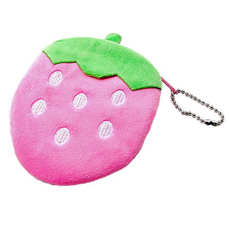 Buy Strawberry Plush purse at Something kawaii UK