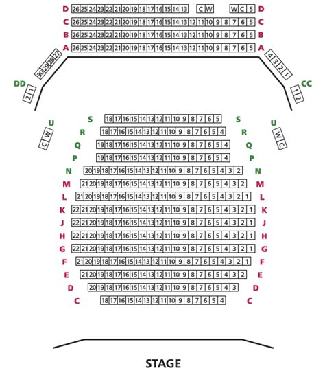 Haymarket Theatre, Basingstoke | Seating Plan, view the seating chart for the Haymarket Theatre