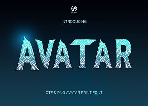 Avatar Font by NPNaay · Creative Fabrica