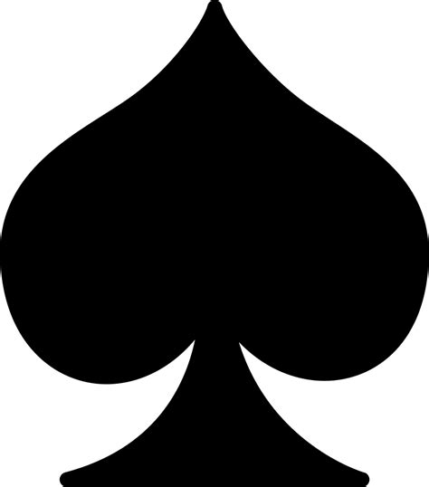 Ace Of Spades Vector Png Vector Psd And Clipart With Transparent | Images and Photos finder