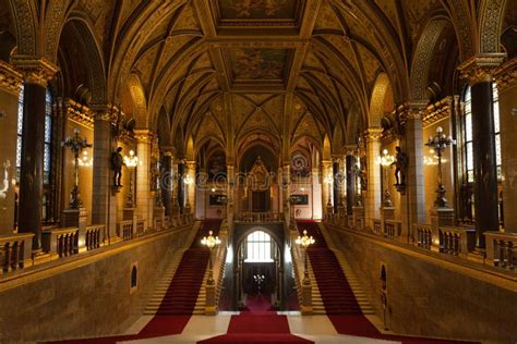 Inside Hungarian Parliament, Budapest, Hungary Stock Photo - Image of building, classic: 182331826