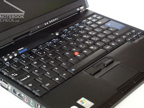 Review IBM/Lenovo Thinkpad T60 - NotebookCheck.net Reviews