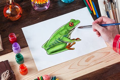 How To Draw A Realistic Frog Step By Step