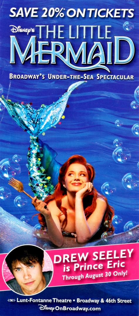 Io non capisco: The little mermaid on Broadway