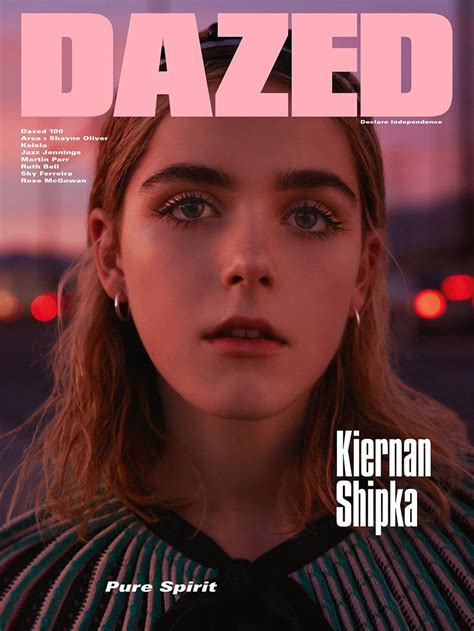 Kiernan Shipka for Dazed Magazine Spring 2016 | Magazine design cover ...