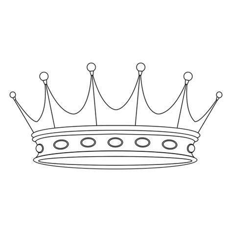 Classic King Royal Crown PNG & SVG Design For T-Shirts