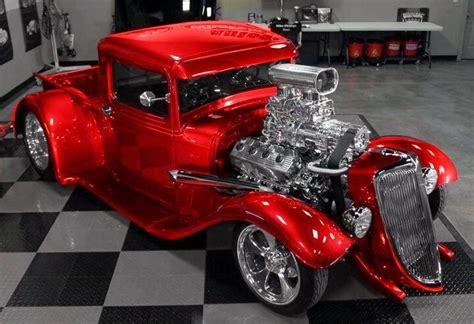 classic red | Hot rods cars, Cool cars, Classic trucks