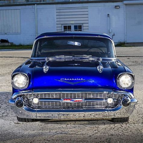 Cobalt Blue 57 Chevy | Classic cars, Chevy bel air, Old classic cars