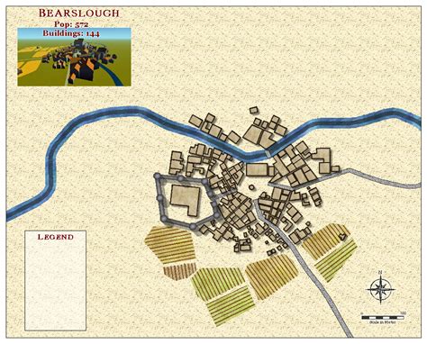 Medieval City Map Generator