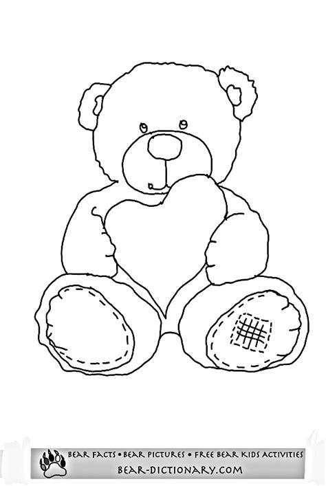 Gambar Polar Bear Printable Pictures Free Care Coloring Pages Kids Teddy di Rebanas - Rebanas