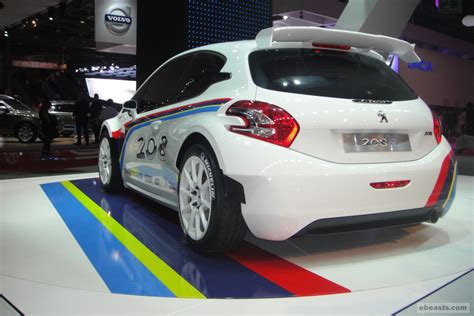 Paris 2012: Peugeot 208 Rally Car : ebeasts.com