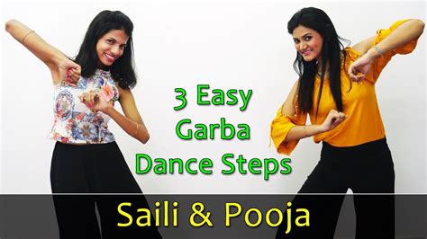 Garba Dance Steps Video | Learn 3 Easy Garba Steps For Beginners | Navaratri Garba Dance Songs ...