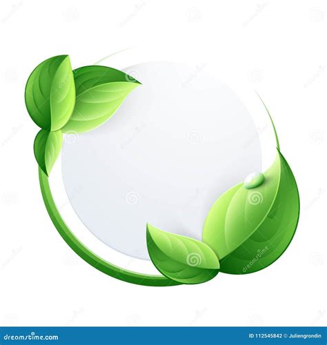 Green eco friendly design stock illustration. Illustration of background - 112545842